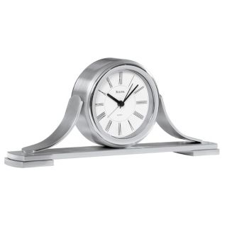 Bulova  Tuscano 10 1/4" Wide Tabletop Alarm Clock   #23419