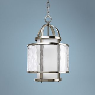 Bay Court Collection Nickel 11 3/4" Wide Pendant Light   #R7959