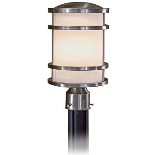 Bay View Stainless 13 1/2" High Stainless Post Light   #21524