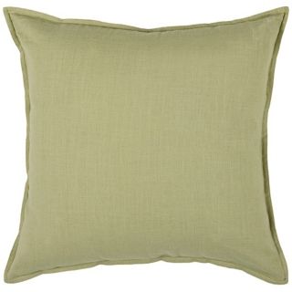 Green 20" Square Decorative Pillow With Hidden Zipper   #V8971