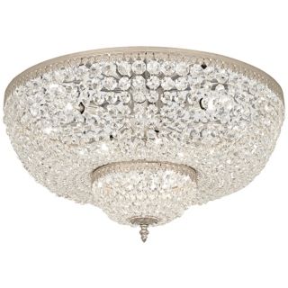 Schonbek Rialto Collection 24" Wide Crystal Ceiling Light   #N9645