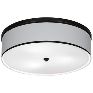 All Silver Giclee 20 1/4" Wide Ceiling Light   #K2832 W4757
