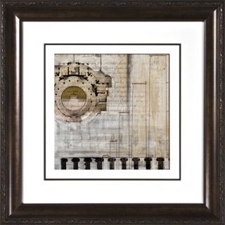 Architectural Details I Under Glass 19 1/2" Square Wall Art   #H1910