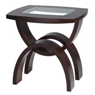 Helix Collection Rectangular End Table   #J9499