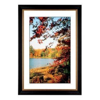 Autumn at the Lake Giclee 41 3/8" High Wall Art   #56353 80384
