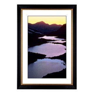 Mountain Lakes Giclee 41 3/8" High Wall Art   #56467 80384