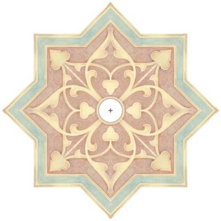 Seville Giclee 36" Wide Repositionable Ceiling Medallion   #Y6576