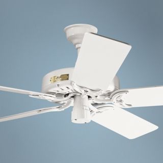 52" Classic Original White Ceiling Fan   #78188