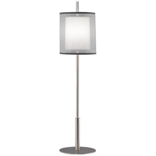 Robert Abbey Saturnia Steel 32 1/2" High Buffet Table Lamp   #R1421
