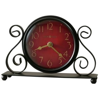Howard Miller Marisa 9 1/2" Wide Table Clock   #R5022