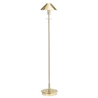 Holtkoetter Polished Brass Cone Shade Floor Lamp   #J5403