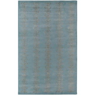 Candice Olson Modern Classic Blue and Silver Area Rug   #N1409