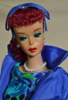 OOAK 5 Ponytail Vintage 1961 Barbie Doll by Juliaoriginals Titian