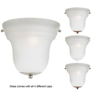 4 Color Cap 8 " Wide Wall Sconce   #49248