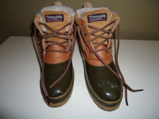 Judith Sport Thinsulate Teen 7 Snow Rain Ice Warm Boots