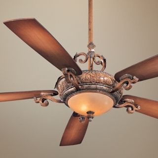 68" Napoli II Tuscan Patina Finish Ceiling Fan   #45100