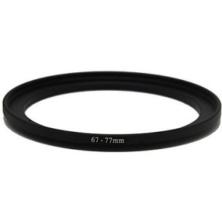 USD $ 3.99   Adapter Ring 67mm Lens to 77mm Filter Size,