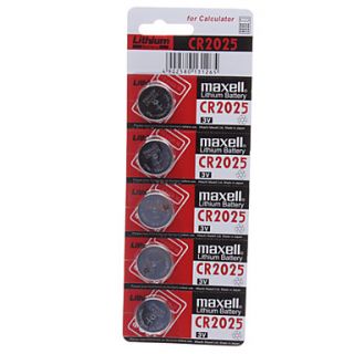 EUR € 2.75   Maxcell CR2025 Pile bouton au lithium (3 V), livraison