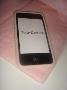 Juicy Couture iPod Touch Case 4G Light Pink Scottie Logo