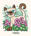 HERITAGE CRAFTS CALENDAR CATS Cross Stitch Chart / Pattern by Peter