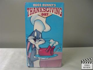 Bunnys Thanksgiving Diet VHS Mel Blanc June Foray 085391230137
