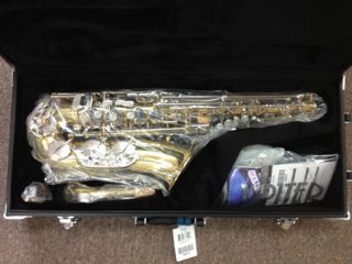 Jupiter 769GN Deluxe Student EB Alto Saxophone Lacquered Brass Nickel