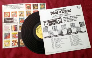 Walt Disneys Babes in Toyland Disney LP DQ 1219 Disneyland Soundtrack
