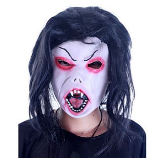 USD $ 11.89   Japanese White Zombie Rubber Halloween Mask,
