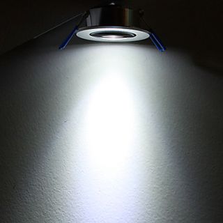 6500K White 3 LED Ceiling Lamp Down Light with LED Driver (AC 86~265V