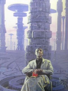 bkplate signed by author, The Foundation Trilogy by Isaac Asimov