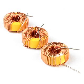 USD $ 8.89   Electrical Wired Magnetic Inductive Ring (Orange, 10 Pack