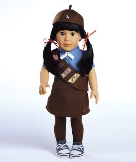 Adora Doll Girl Scout Brownie Lily 18 Vinyl Doll and Costume