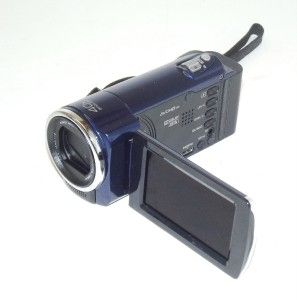 JVC HD Everio GZ HM30AU Digital Camcorder 40x Zoom 2 7 LCD CMOS Blue