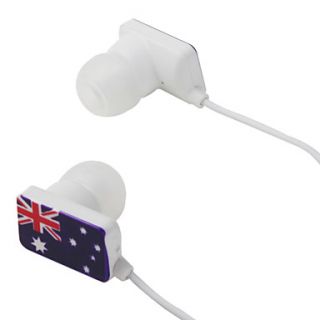 EUR € 1.83   australië nationale vlag stijl stereo in ear