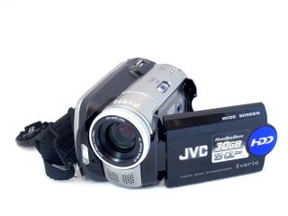 JVC Everio GZ MG77U 3OGB HDD Camcorder Remote Bonus