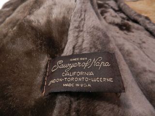 Womens Sheepskin Ranch Coat Lambskin Fur Shearling Made in USA by