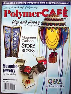 Polymercafe Polymer Cafe Clay Magazine New June 2009