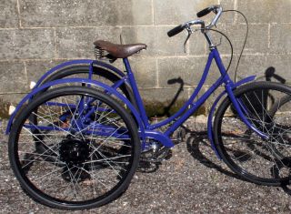Force Training Tricycle Vintage Bicycle Antique Harding Trike