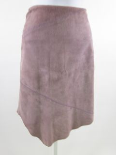 KOS Tum Purple Suede Straight Skirt Size 2