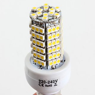 E14 6.5W 120x3528 SMD 400LM 2800 3300K Warm White Light LED Corn Bulb