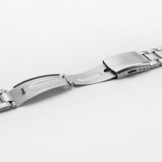 EUR € 2.93   unisex reloj de acero inoxidable de 18 mm de banda