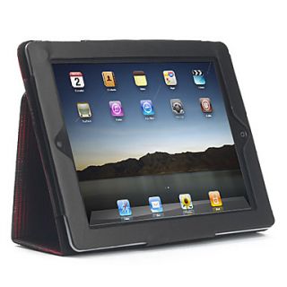 USD $ 13.99   Protective Style PU Leather Case and Stand for iPad and