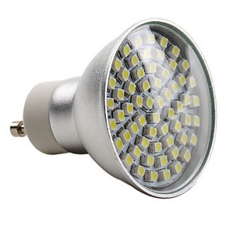 EUR € 4.87   gu10 3528 SMD 60 led bianco lampadina da 150 180lm luce
