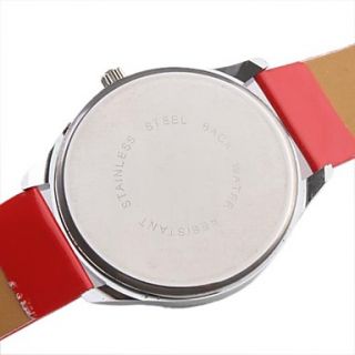 Red Watchband White Dial Plate 214, Gadgets
