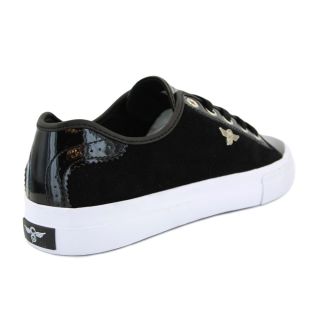 Creative Recreation Kaplan Mens Laced Suede & Patent Leather Trainers