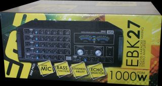 Emb Professional EBK27 Digital Karaoke Mixing Stereo Amplifier 1000 w