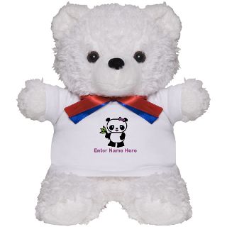 Animal Gifts > Animal Teddy Bears > Personalized Panda Teddy Bear
