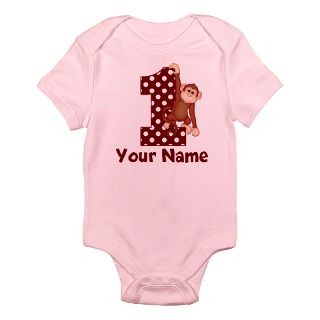 Year Old Gifts  1 Year Old Baby Clothing  1st Birthday Monkey
