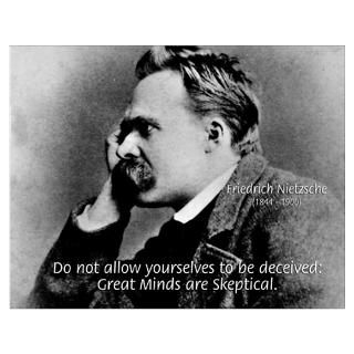 Wall Art  Posters  Friedrich Nietzsche Skeptical