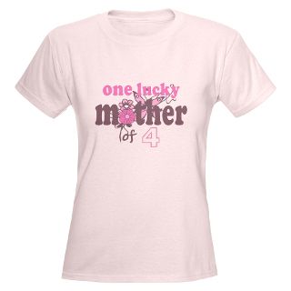 Army Mom Gifts  Army Mom T shirts  One Lucky Mother T Shirt